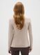Beige Regular Fit Turtleneck Sweater_2