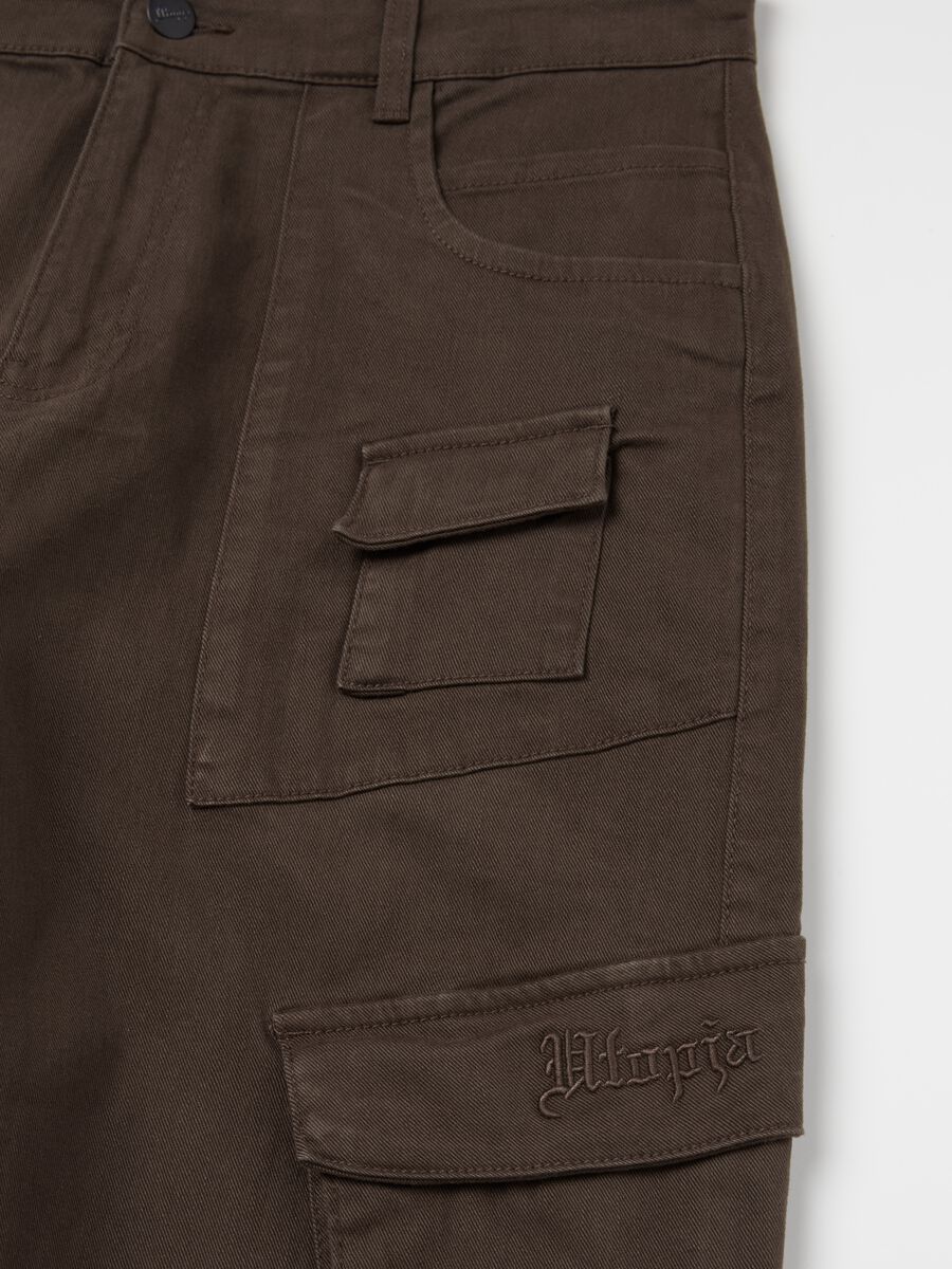 Cargo Pants Chocolate Brown_8