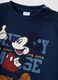 Blue organic cotton-blend jogger set with Mickey print_2