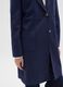 Blue regular fit coat with buttons_3