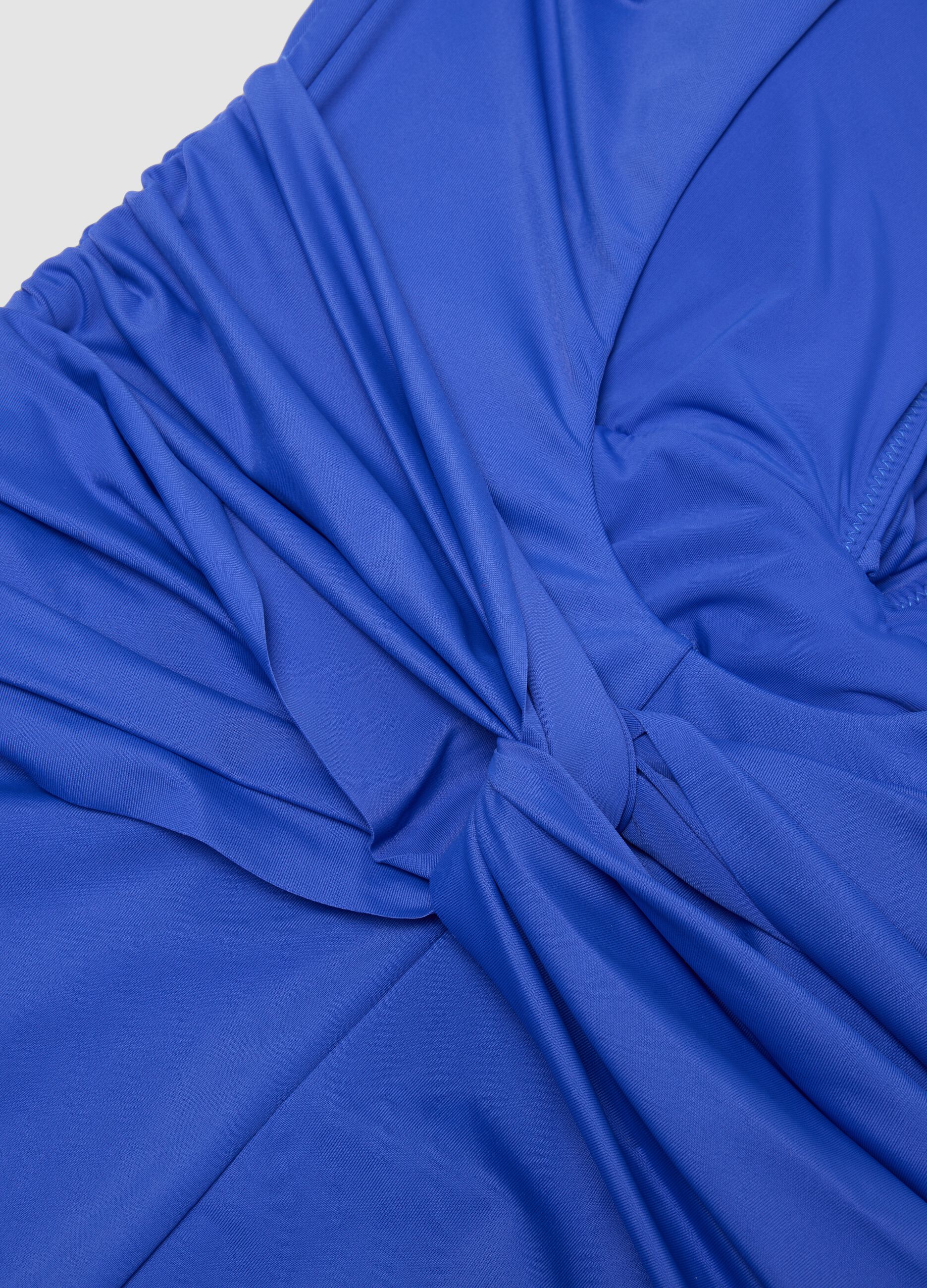 Blue Stretch Swimsuit