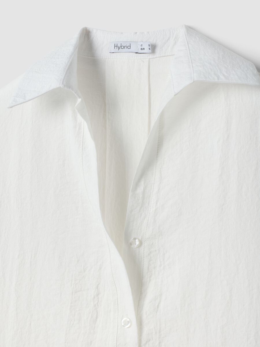 White viscose-blend shirt_1