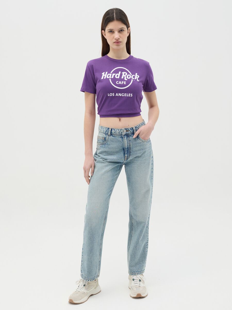 T-shirt with Hard Rock Cafè Los Angeles print_1
