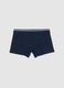Boys' blue stretch cotton regular fit boxers_0