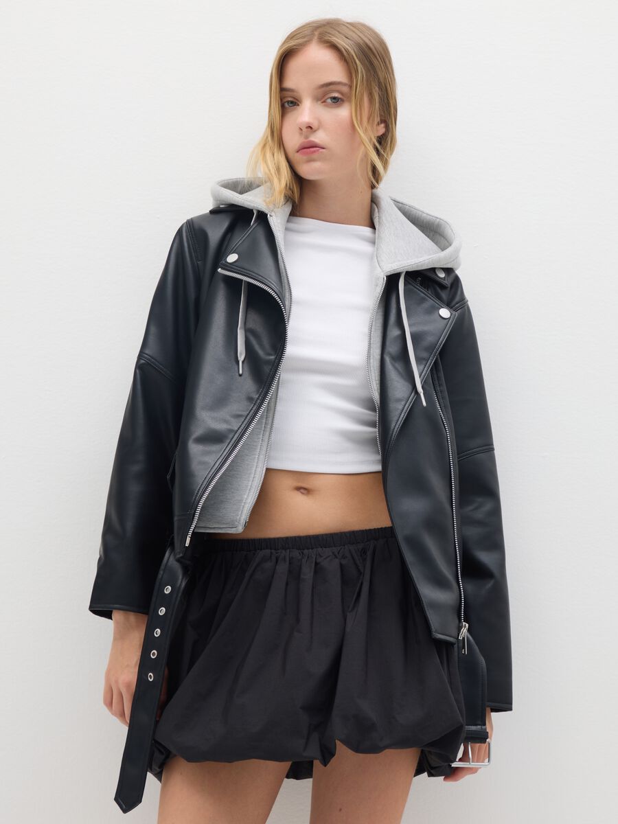 Giacca nera oversize_1