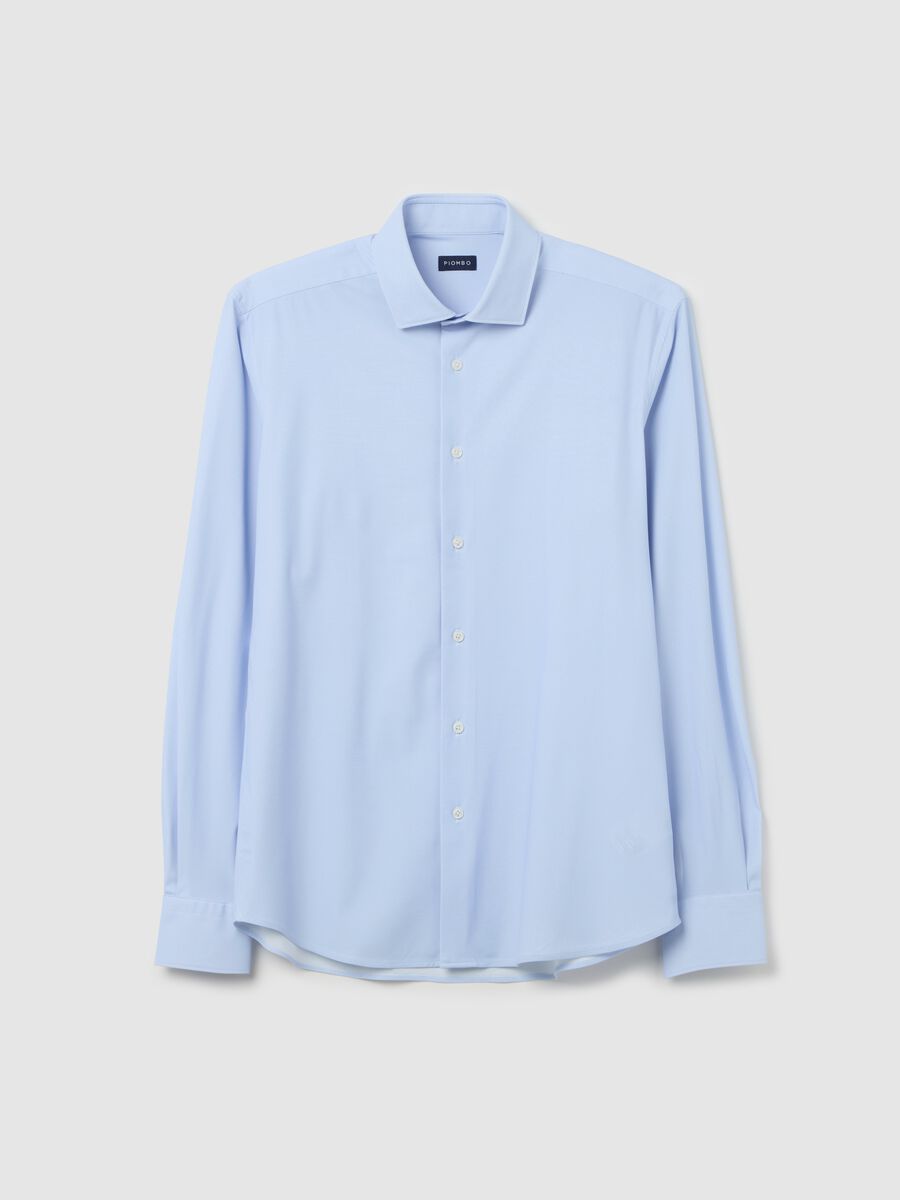 Regular-fit shirt in technical fabric_4