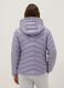 Purple padded jacket regular fit with hood_2