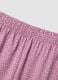 Pink pure organic cotton crew-neck pyjamas for girls_3