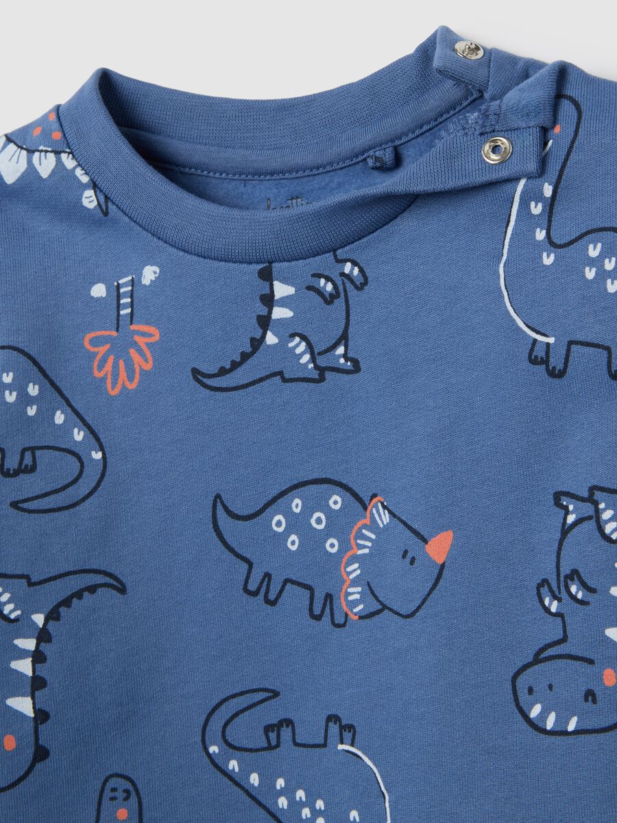 Baby's blue pure cotton pyjamas regular fit_2