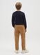 Boys' Pure Cotton Brown Trousers_1