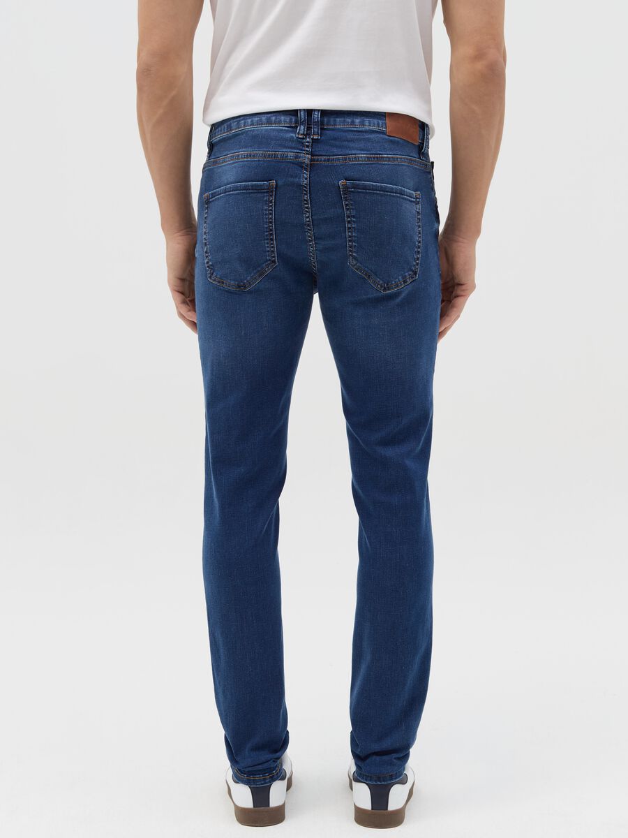 Skinny-fit jeans with acid wash_3
