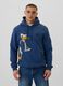 Sweatshirt with hood and Donald Duck print_0