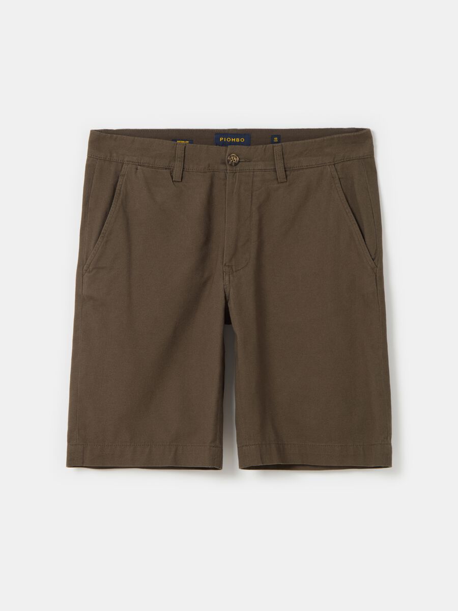 Chino Bermuda shorts in cotton_3