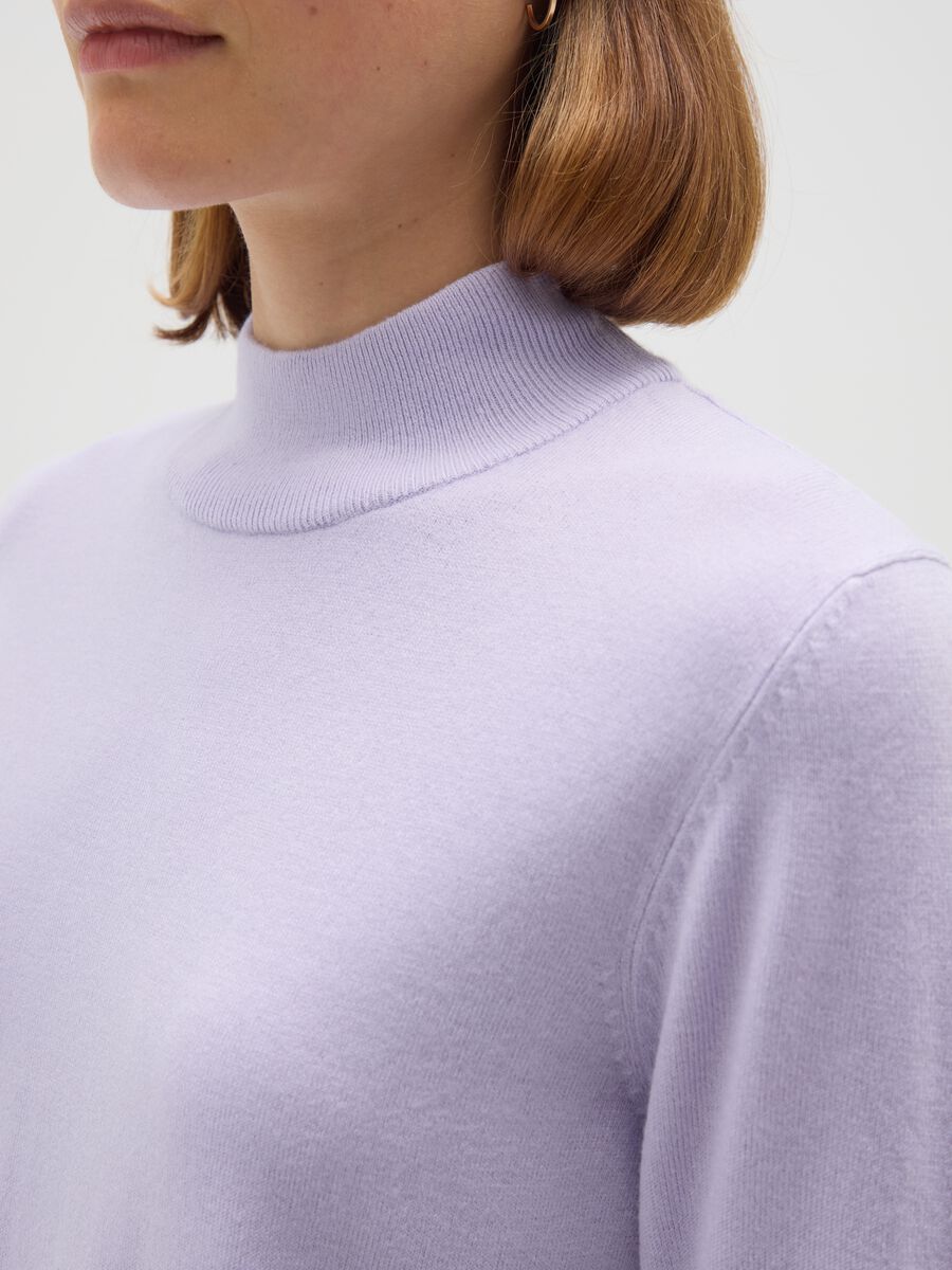 Classic Purple Sweater Regular Fit_3