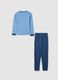 Boys' pure cotton multicolour pyjama with print_1