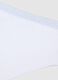 White stretch cotton panties for girls_3