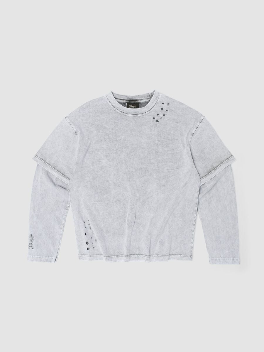 Double Longsleeve Washed Moonstone_0