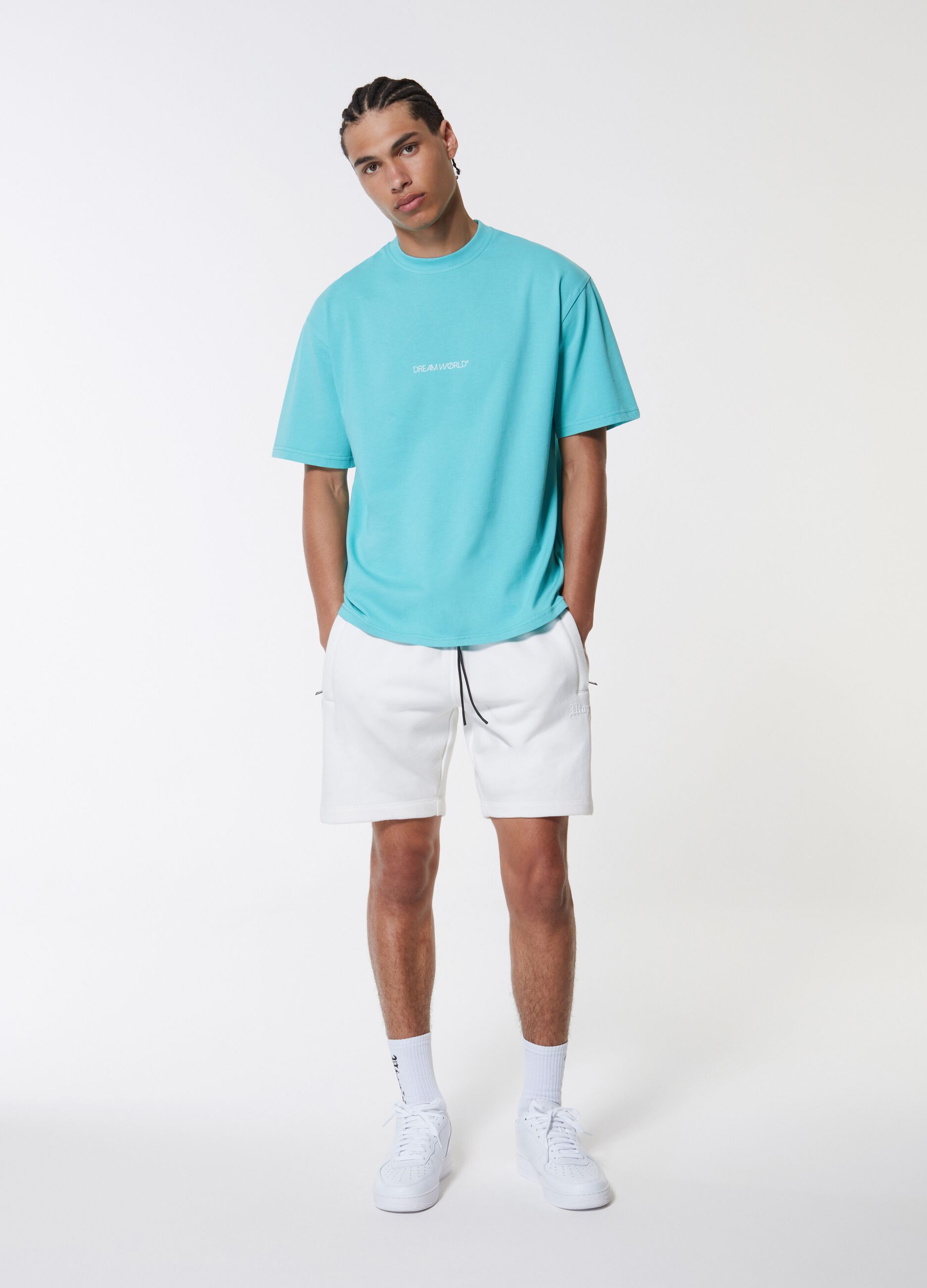 Sweat Shorts White_0
