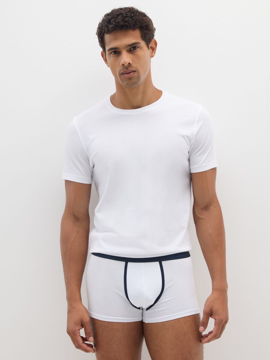 Multipack Stretch Cotton Multicolour Boxer Regular Fit_0