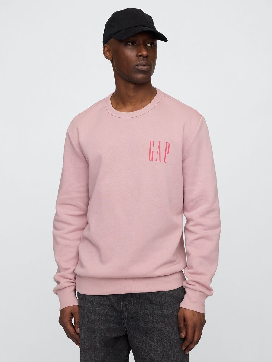 Pink sweatshirt with Gap logo_0