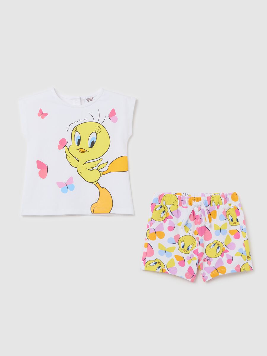 Disney Jogging Outfit with Tweety and Butterfly Graphics_0