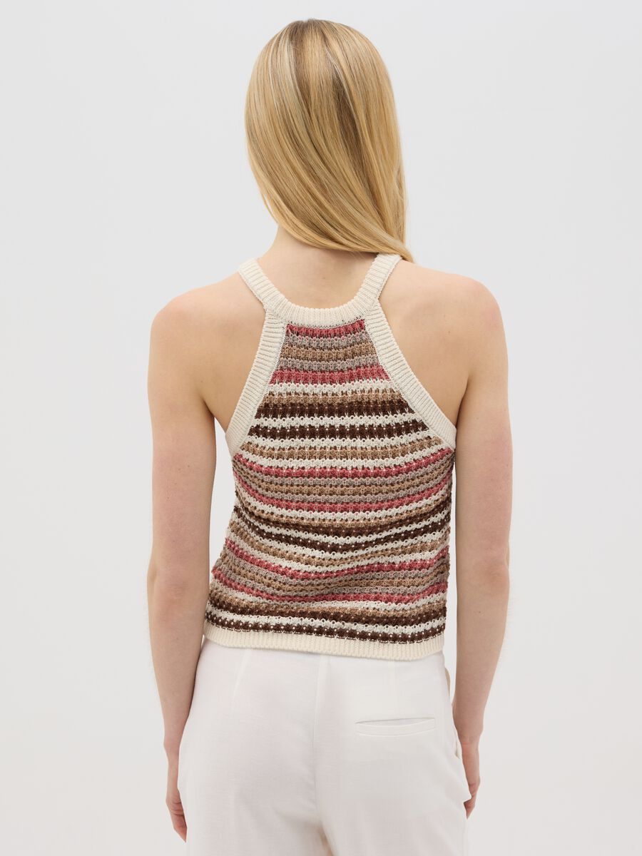 OVS Multicolor Stripe Knit Top_2