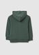 Children's oversized green pure cotton sweatshirt_1