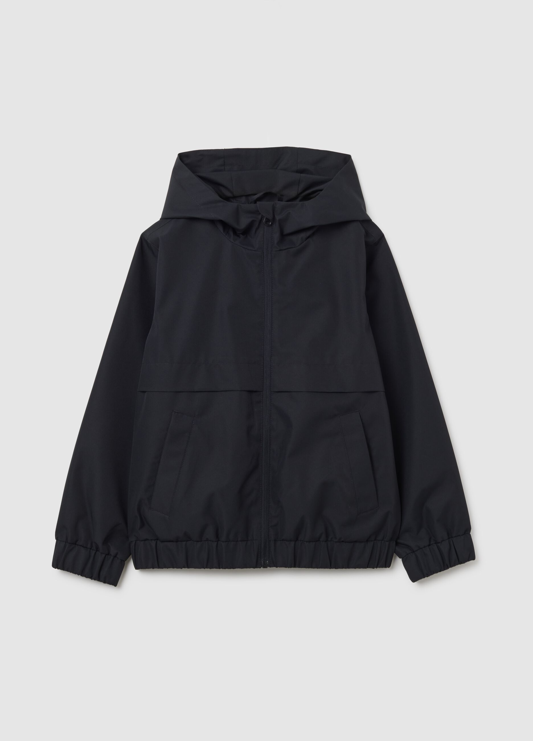 Girls' Jacket in Black Regular Fit