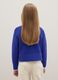 Knitted Blue High Neck Jumper_1