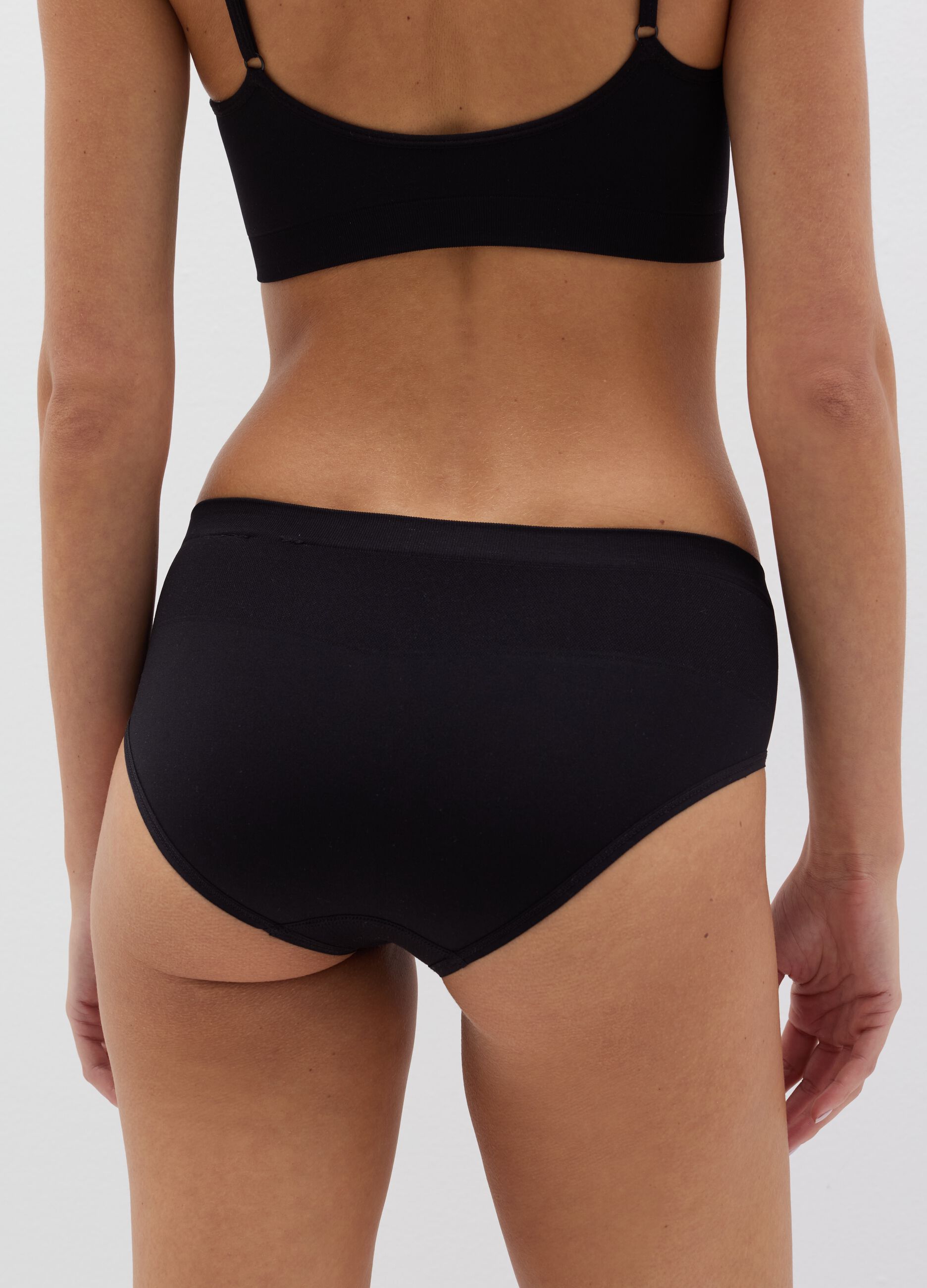 The One seamless briefs in microfibre