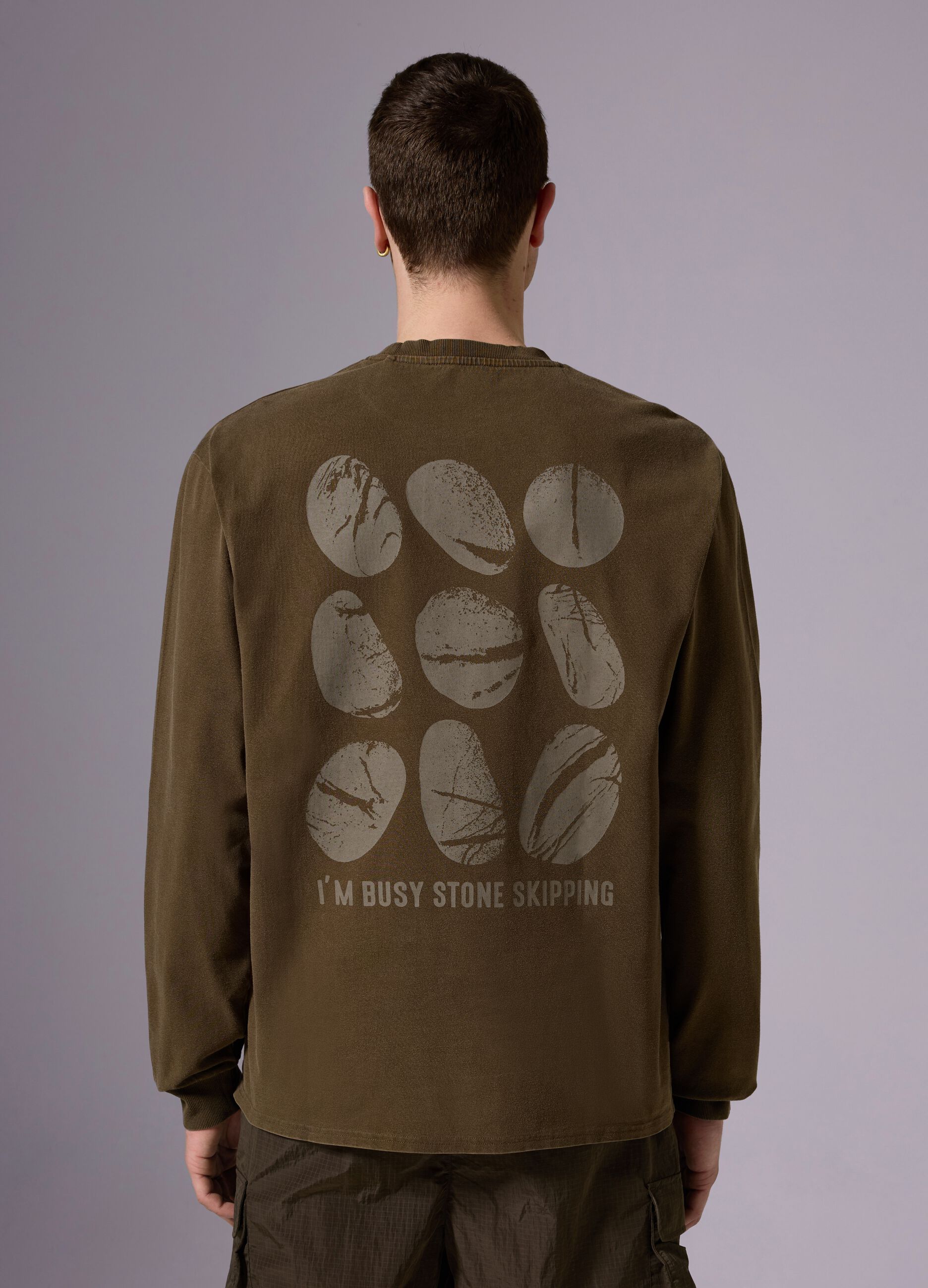 ALTAVIA long-sleeved T-shirt with print