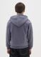 Boys' blue hoodie in pure cotton regular fit_1