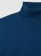 Blue regular fit turtleneck_5
