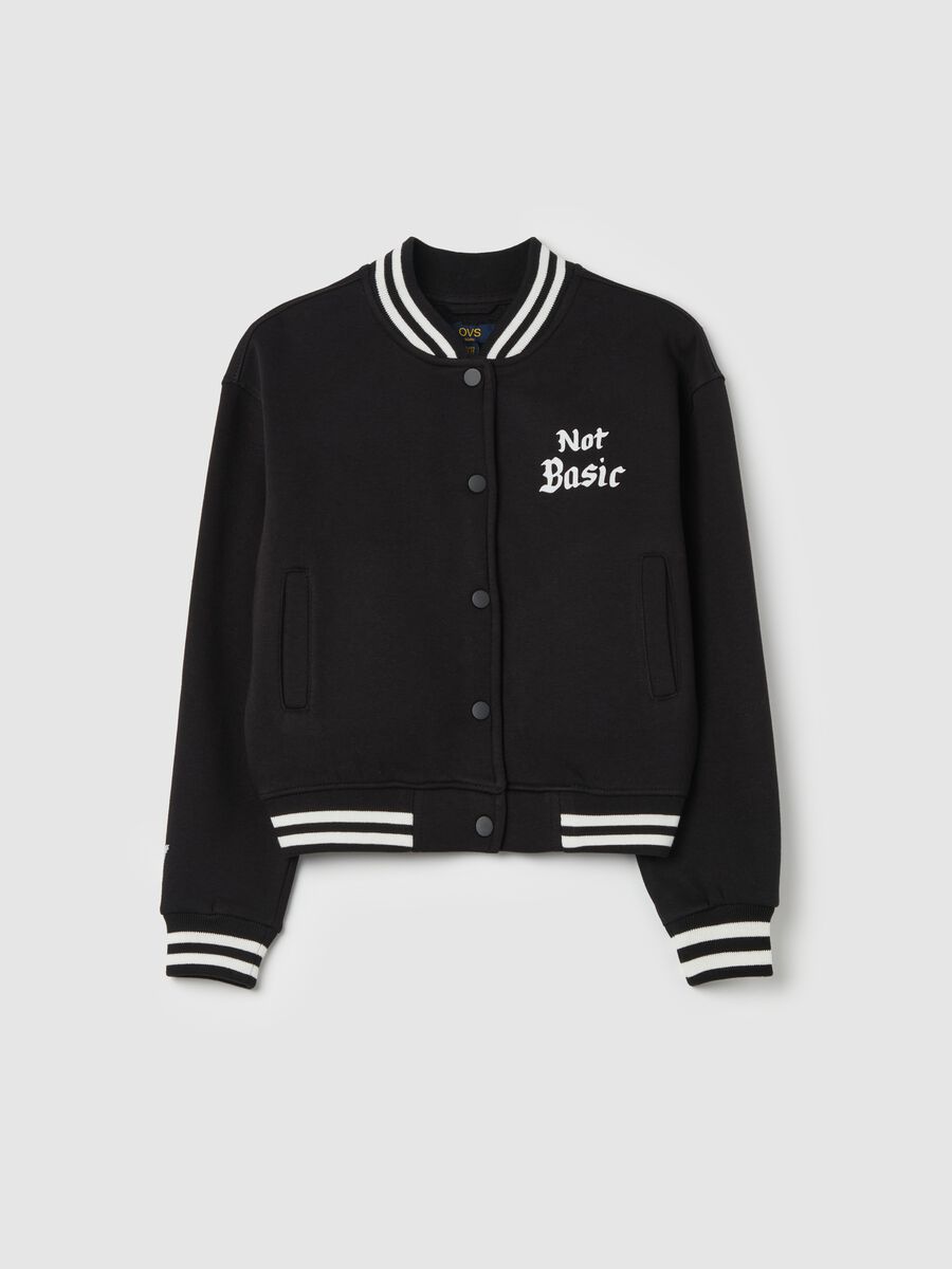 Varsity jacket with striped edging_3