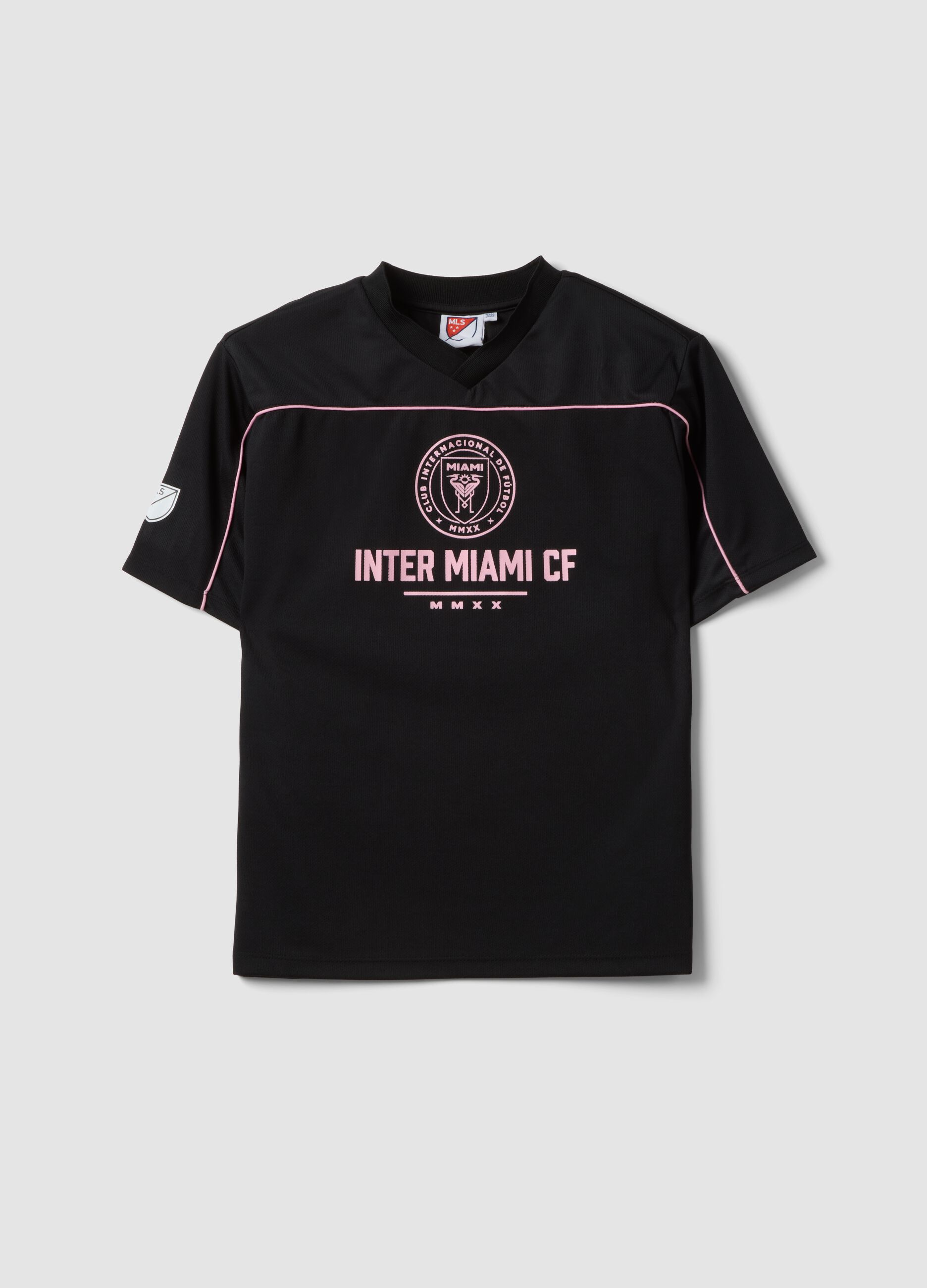 Inter Miami CF Black Cotton Regular Fit T-shirt