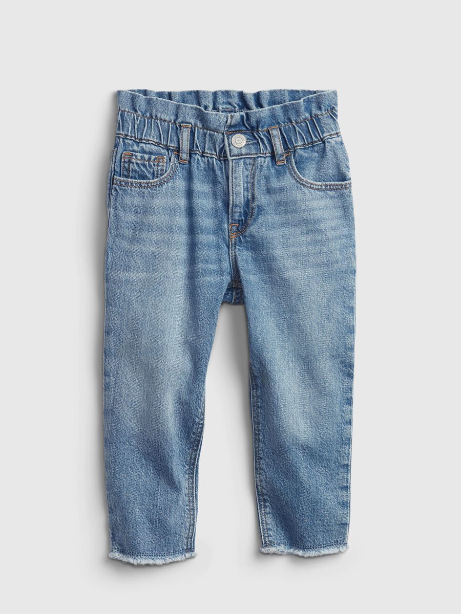 Mum-fit jeans with ruffles_1