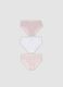 3-pack of multicolour organic stretch-cotton knickers for baby girl_0