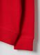 Kids' red crew neck sweatshirt in pure cotton regular fit_3