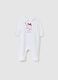 Organic cotton onesie with feet and print_0