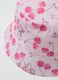 Pink pure cotton bucket hat for girls with Minnie and cherries_1