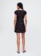 Black Floral Short Dress_2