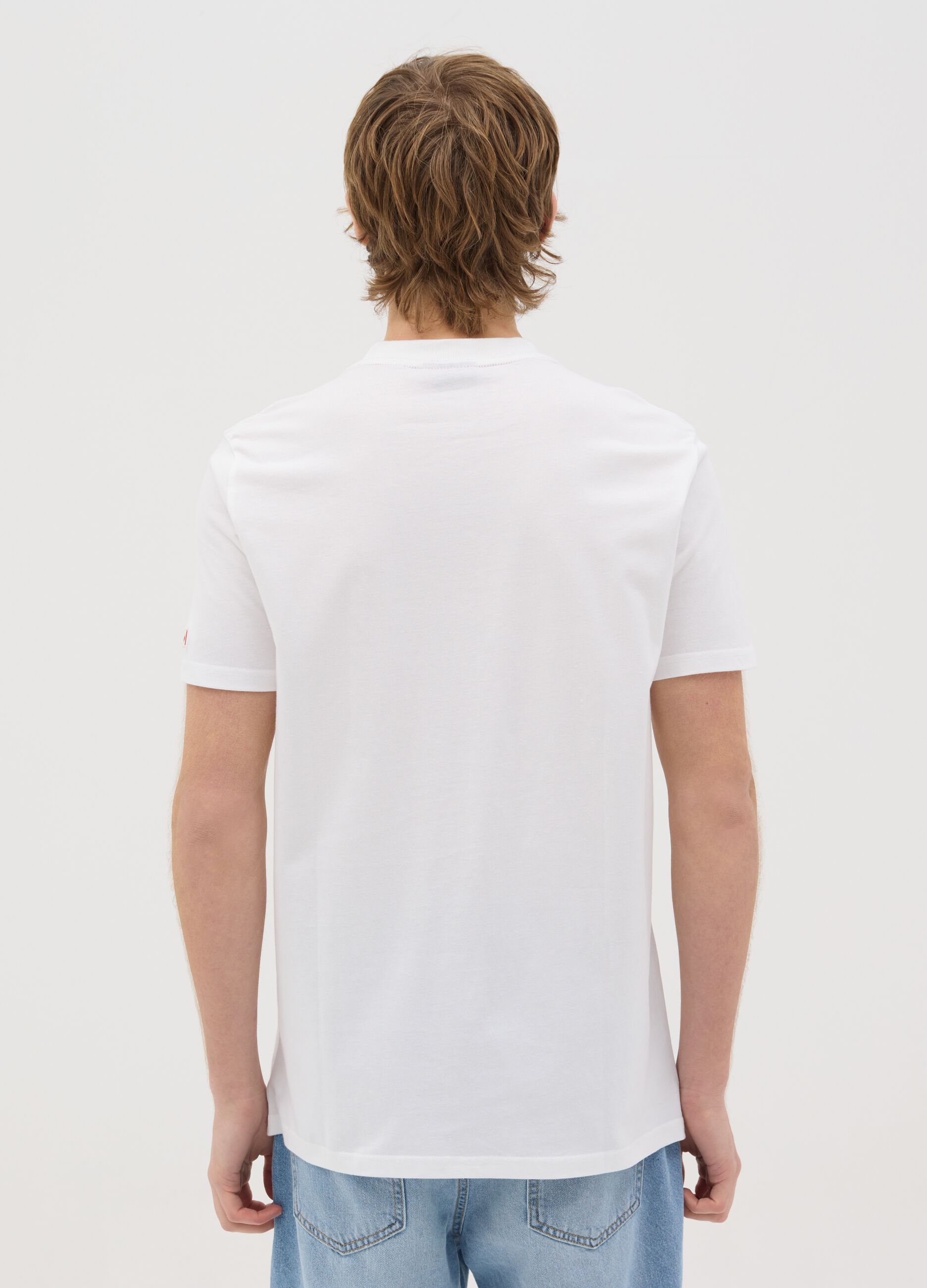 Canada's Trail white T-shirt with embroidery