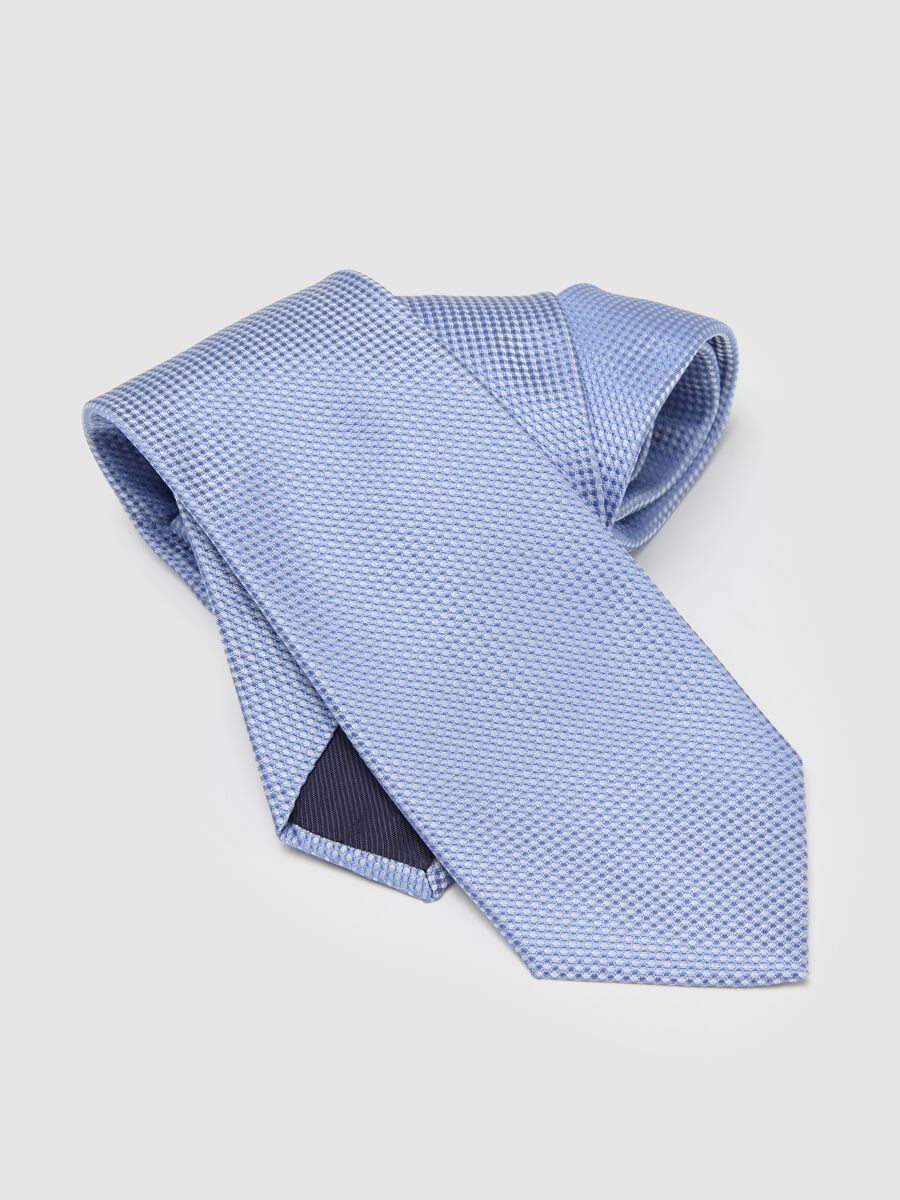 Men's Regular Fit Multicolour Blend Tie_2