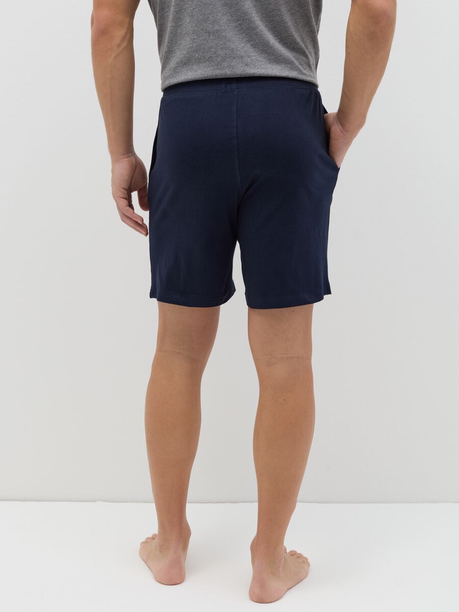 Short pyjama trousers with drawstring_3