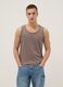 Grey pure cotton vest top_1