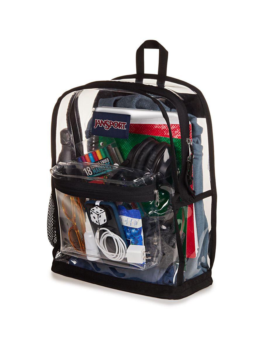 Zaino Clear Pack trasparente unisex _2