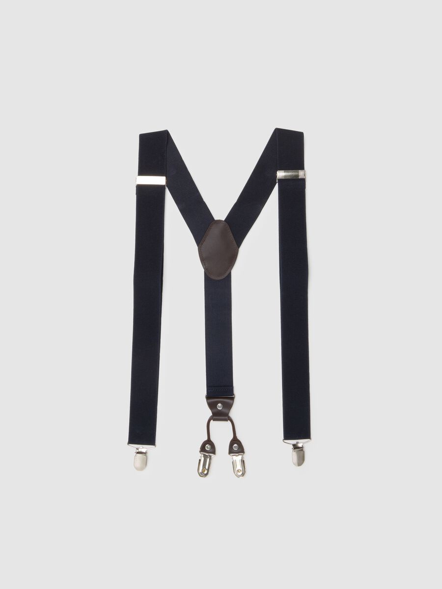 Bretelle blu con clip regolabili_0