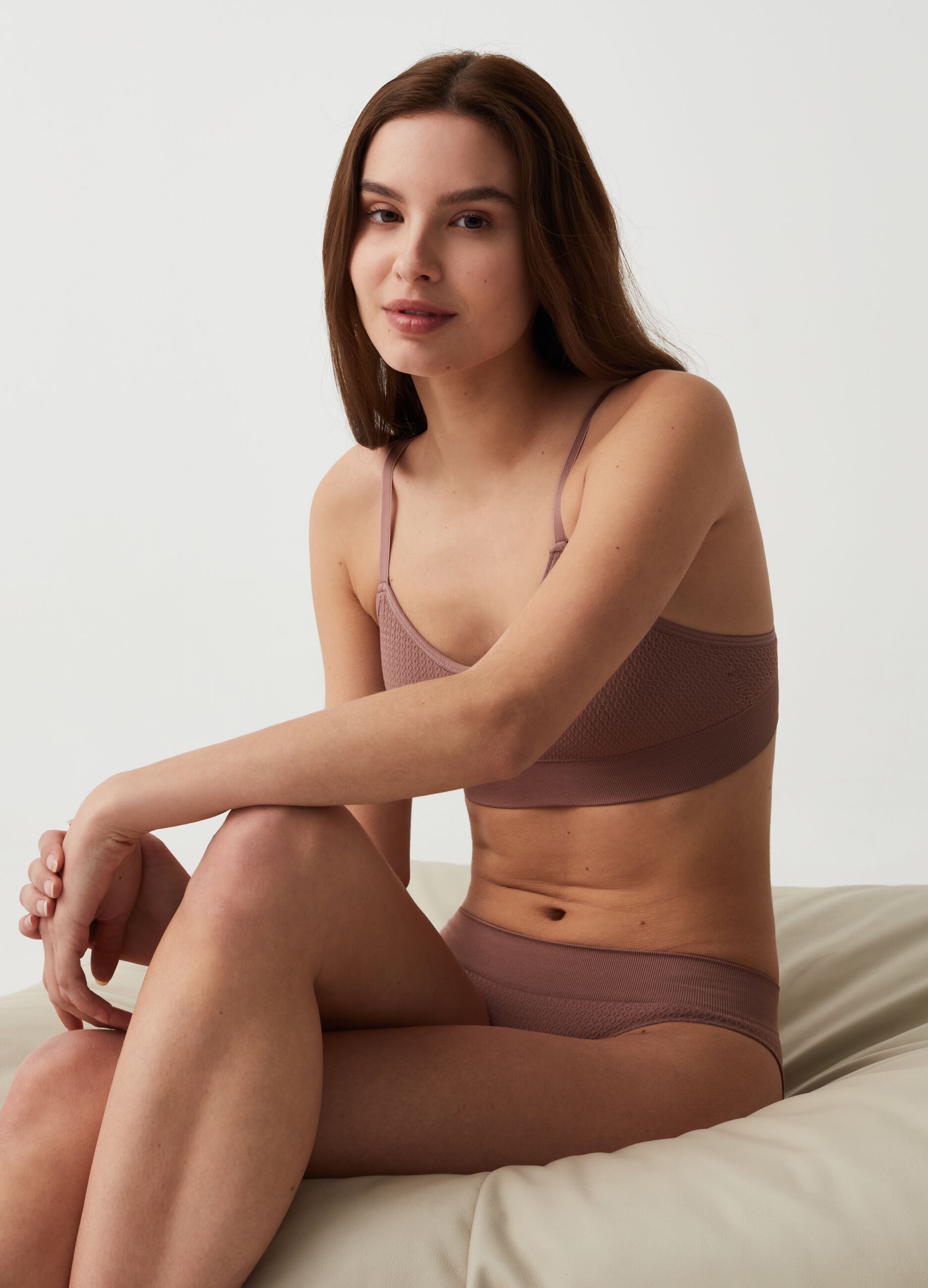 Ovs Reggiseno Bralette con trama intrecciata