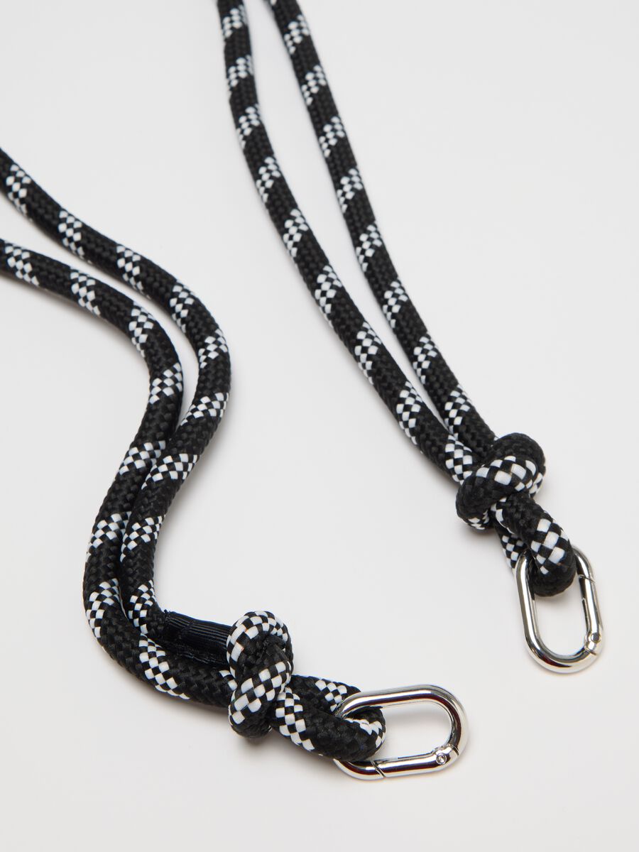 Black braided lace with metallic details by Ovs_1