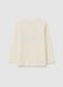 Kids' Beige Cotton Regular Fit Jumper_1